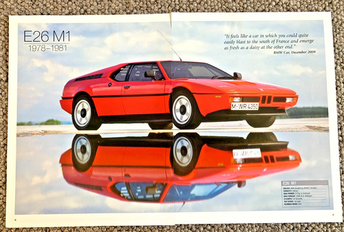 Bmw e26 frameable - m1,