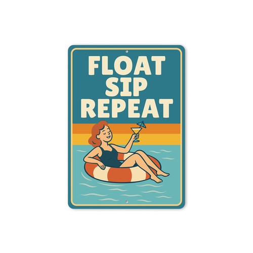 Float sip repeat - repeat, aluminum