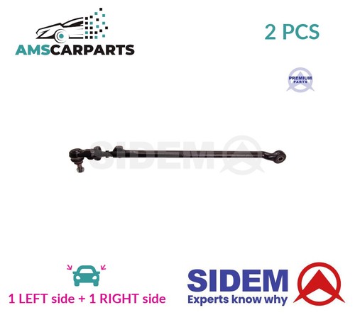 Tie rod axle joint pair - rod,