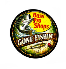 Bass pro shops sign sticker
