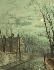JOHN ATKINSON GRIMSHAW CANVAS