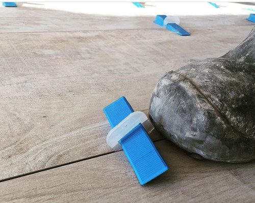 Tile leveling spacer system - spacer,