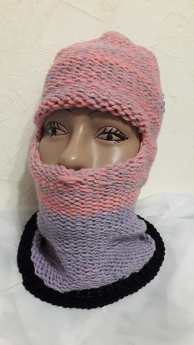New handknit wool - new, blend