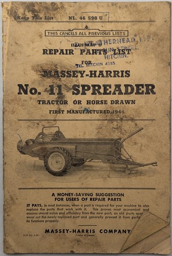 Original massey harris - original, 11