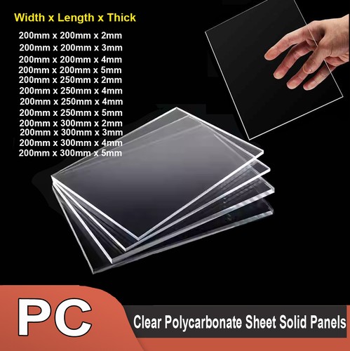 Clear polycarbonate sheet - clear,