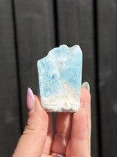 Larimar Half Polished Freeform