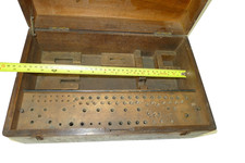 Watchmakers Lathe WOODEN BOX for 6mm or 8mm Boley/Lorch/Wolf Jahn etc.,