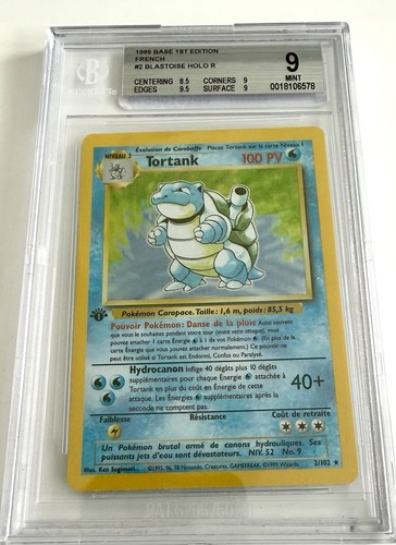 1999 pokémon base - set, 1st