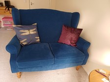 HSL Sofa & Chair Blue
