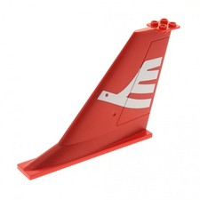 Lego airplane fin 14x2x8 - 1x,