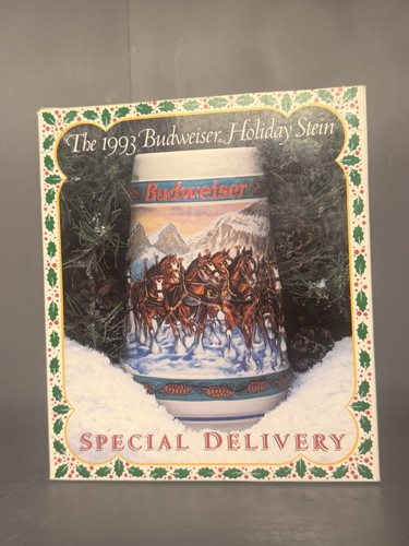 Vintage 1993 budweiser holiday - vintage,