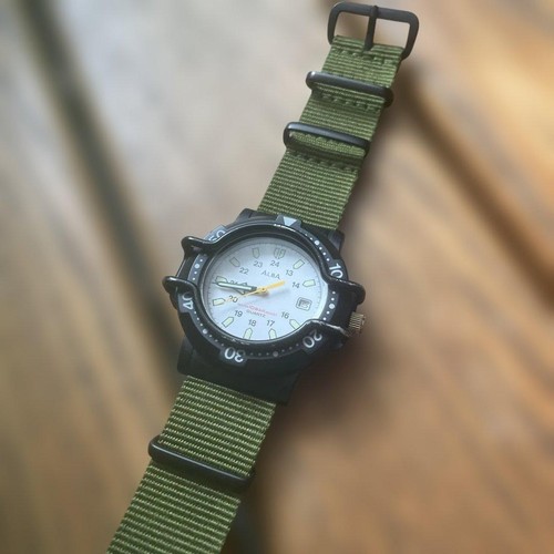Seiko alba military watch - seiko,