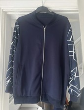 Women's Navy Blue Geometric