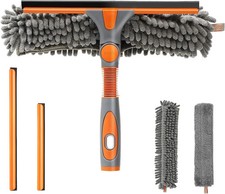 Window Squeegee and Scrubber