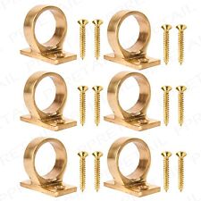6 x PREMIUM WINDOW LIFT SOLID BRASS SASH EYELET FINGER PULL Open/Close Handle