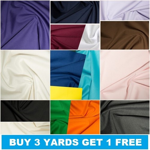Premium plain polycotton dress - premium,