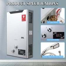 20L LPG Instant Water Heater