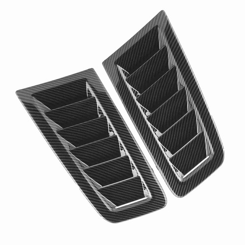 Carbon fiber hood vent - carbon, trim