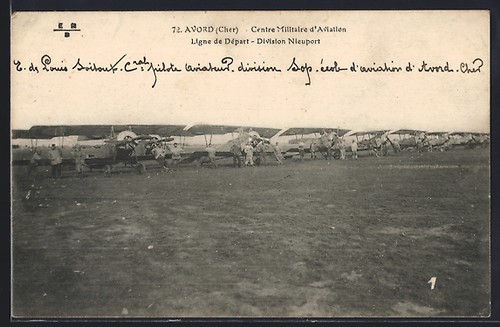 Postcard ligne départ - ligne, de