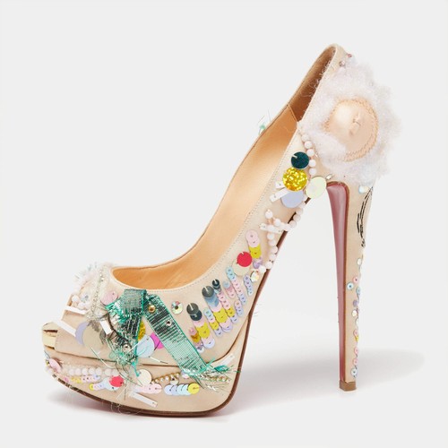 Christian louboutin beige - christian,