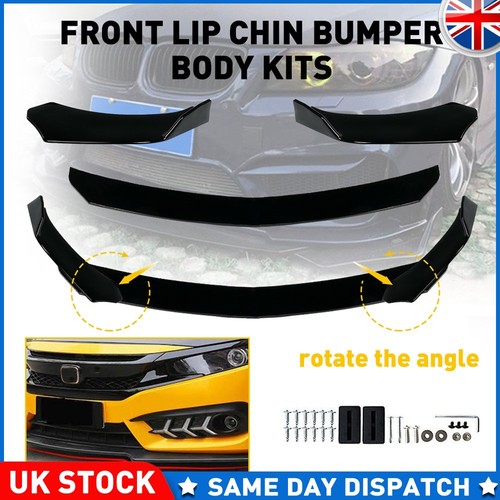 4pcs front bumper lip - 4pcs,