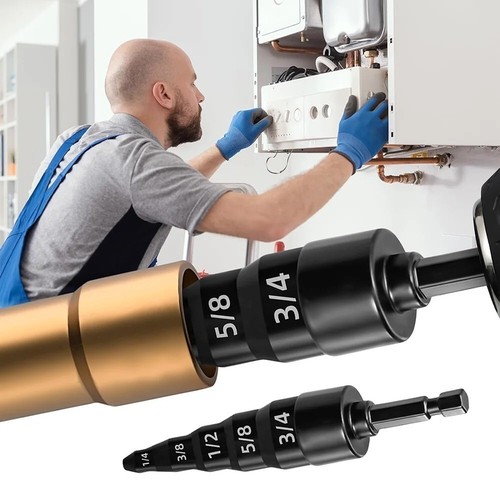 Pipe expander swaging drill - expander,