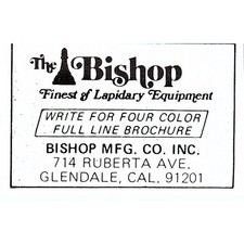 Bishop Mfg Co Lapidary