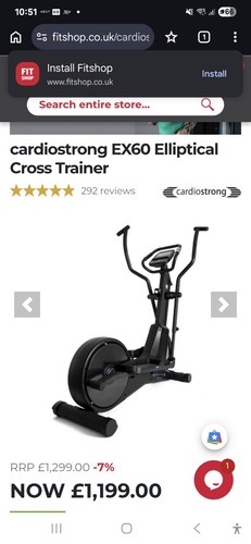 Cardiostrong ex60 elliptical - cardiostrong,