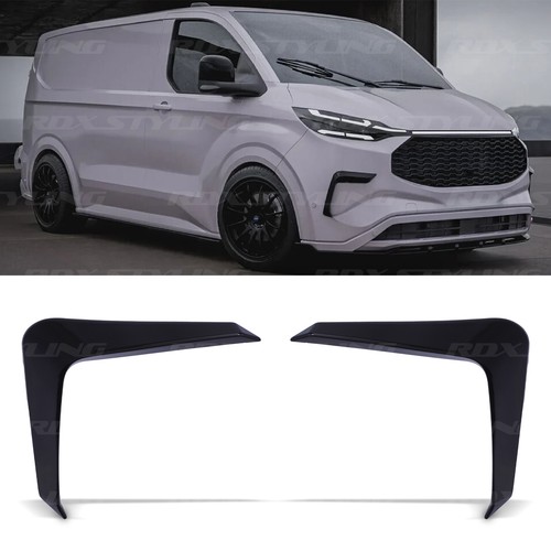 Gloss black front canards - gloss,