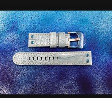 Steel leather watch strap - watch,