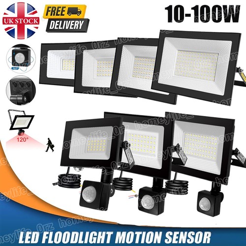 Led floodlight motion sensor - floodlight,