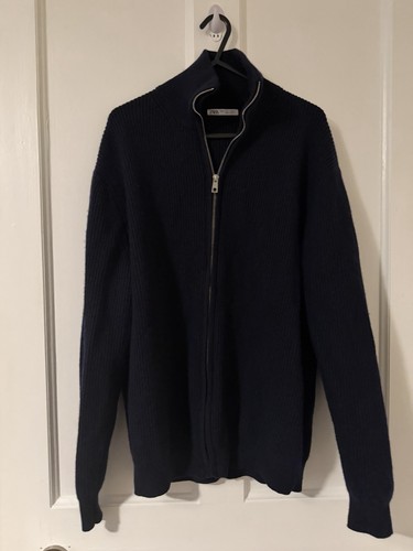 Zara men knitted zip - zara,