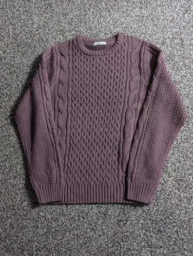 Cable knit sweater size - sweater,