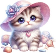 Colour Baby Kitten Cat Wall