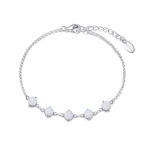 Synthetic white opal gemstone - synthetic,