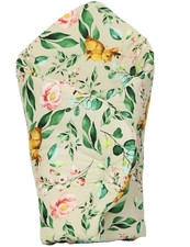 BABY SWADDLE WRAP SNUGGLE NEWBORN BLANKET PRAM QUILT SLEEPING BAG garden rabbit