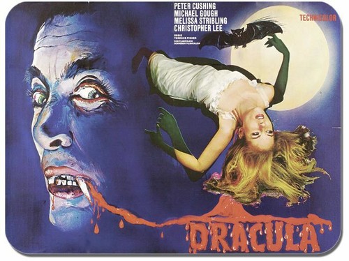 Dracula mouse mat horror - mat.,