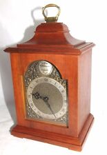 Antique Style Mahogany ROTHERHAM Bracket Mantel Clock / Timepiece