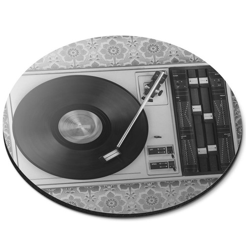 Round mouse mat retro - round,