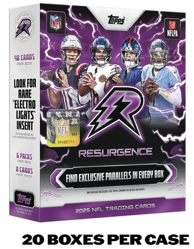 Topps nfl resurgence mega - topps,