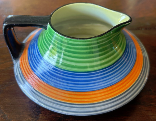 Art deco carlton ware squat - art,