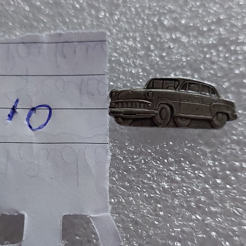 Vintage car metal pin - car,