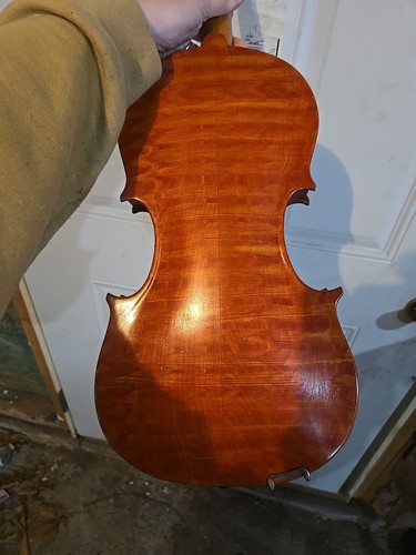 Old vintage antique violin - old,