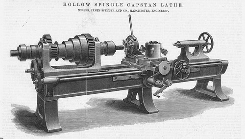 Spencer hollow spindle - &,