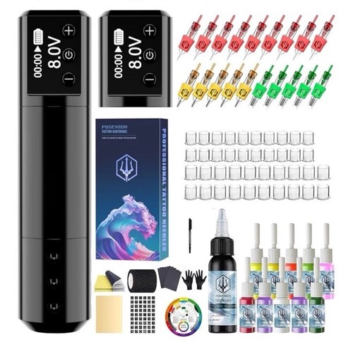 Poseidon cordless tattoo - cordless,