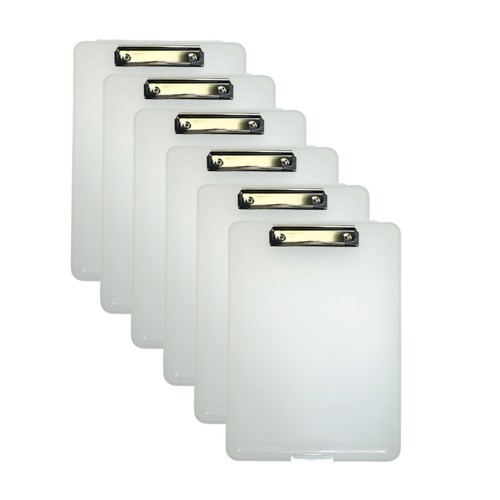 Clear clipboard box - 6,