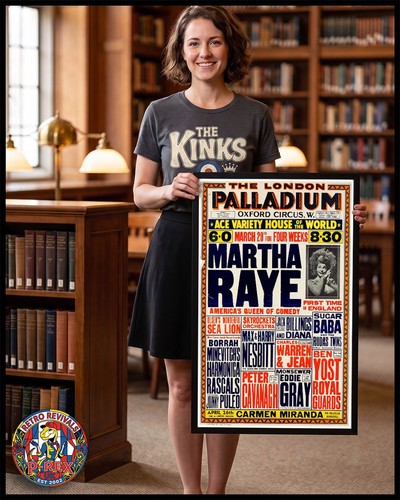 London palladium martha raye - london,