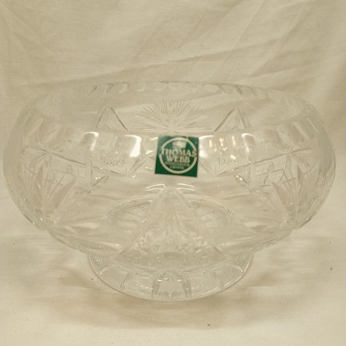 Thomas webb crystal bowl - crystal,