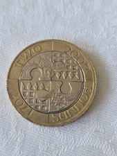 2007 Tercentenary of the England and Scotland Act of Union  £2 Two Pound Coin