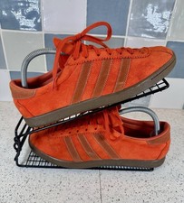 Men’s Orange 2022 Adidas Tobacco Gruen Trainers Size 8 UK
